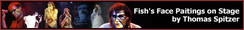 Fish's Face Paitings on Stage - by Thomas Spitzer